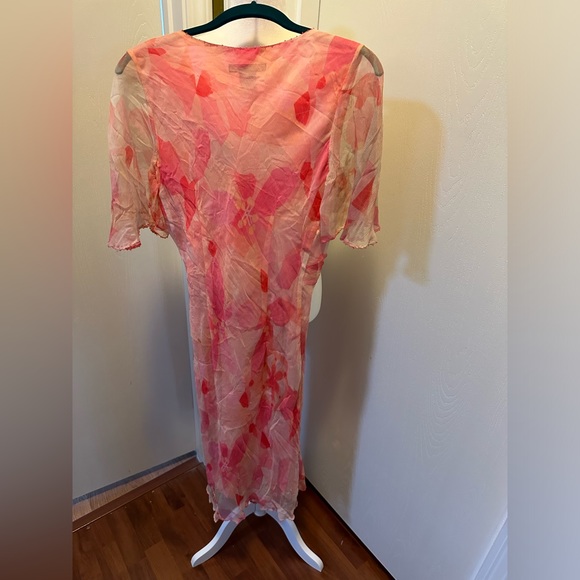 Vintage Silk ECI New York Dress Size 4 - Picture 3 of 4